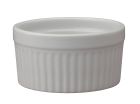 Harold Imports 8oz White Porcelain Souffle/Ramekin