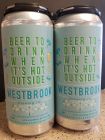 Westbrook Brewing Company - Beer To Drink When It's Hot Outside / 4-pack of 16 oz. cans