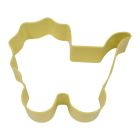 R & M- Cookie Cutter Baby Carriage/ Yellow
