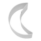 R & M Cookie Cutter Crescent Moon/ White