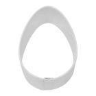 R & M Cookie Cutter Easter Egg/ White