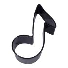 R & M- Cookie Cutter Music Note/ Black