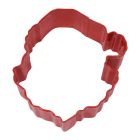 R & M- Cookie Cutter Santa Face/ Red