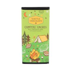 Seattle Chocolate - Campers' S'mores Milk Chocolate Truffle Bar / 2.5 oz.