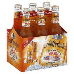 Schofferhofer Grapefruit Hefeweizen Bier / 6-pack of 330 ml. bottles