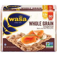 Wasa Whole Grain Crispbread - 9.2 oz Package