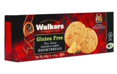 Walkers Gluten Free Ginger & Lemon Shortbread Rounds