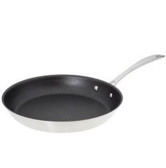 American Kitchen Cookware - 12" Nonstick Frying Pan / Stainless Steel