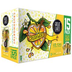 Great Lakes Brewing Company - Crushworthy Lo-Cal Citrus Wheat / 15-pack of 12 oz. cans