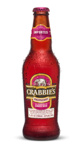 Crabbie's Raspberry Alcoholic Ginger Beer / 4 pack of bottles