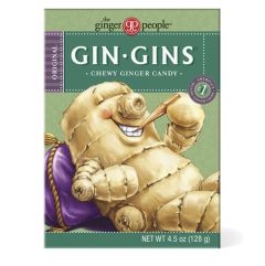 The Ginger People Gin-Gin Ginger Chews 4.5 oz Box