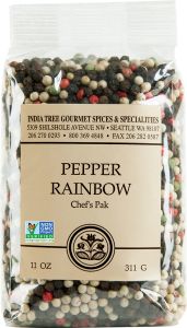 India Tree - Rainbow Pepper Whole Peppercorns / 11 oz.