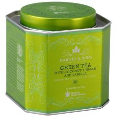 Harney & Sons - Green Tea with Coconut Ginger and Vanilla / 30 sachet bags