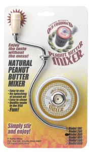 Harold Imports Natural Peanut Butter Mixer for Jars w/Small Lid Openings