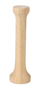 Harold Imports 6" x 1.75" Wood Tart Tamper