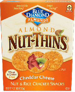 Blue Diamond Cheddar Almond Nut Thins