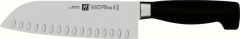 Zwilling JA Henckels Four Star 7" Granton Santoku