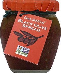 Dalmatia Black Olive Spread - One 6.7 oz Jar