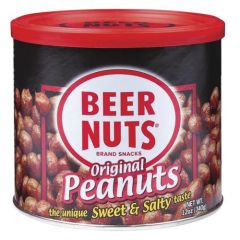 Beer Nuts Original Peanuts - 12 oz Can