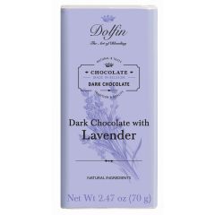 Dolfin - Belgian Chocolate Bar 60% Dark with Lavender