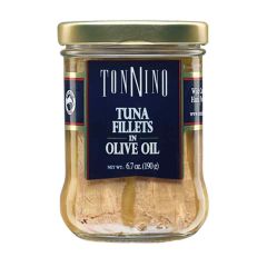 Tonnino Tuna Fillets in Olive Oil - 6.7 oz Jar