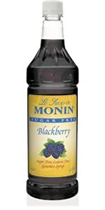 Monin Sugar Free Blackberry Syrup 25.4 oz