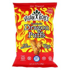 Vegan Rob's Probiotic Dragon Puffs - 3.5 oz Bag