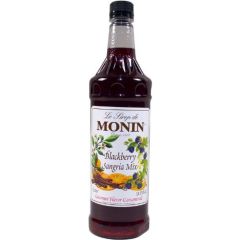 Monin Blackberry Angria Syrup - 33.8 oz Bottle
