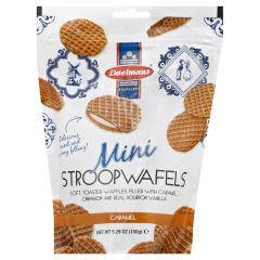 Daelman's Mini Caramel Stroopwafels - 5.29 oz Bag