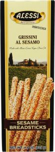 Alessi Sesame Breadsticks - 4.4 oz Box