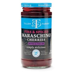 Tillen Farms - Fire & Spiced Maraschino Cherries / 13.5 oz.
