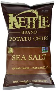 Kettle Sea Salt Potato Chips - 5 oz Bag