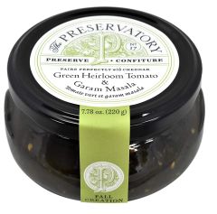 The Preservatory Green Heirloom Tomato & Garam Marsala Preserve - 7.78 oz Jar