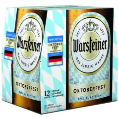 Warsteiner Oktoberfest / 12-pack of 11.2 oz. bottles