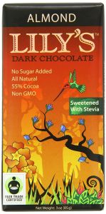 Lily's Salted Almond Dark Chocolate Bar
