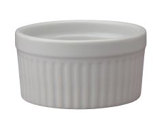 Harold Imports 8oz White Porcelain Souffle/Ramekin