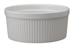 Harold Imports 64oz White Porcelain Souffle