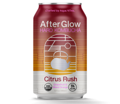 AfterGlow Hard Kombucha Citrus Rush / 6-pack of cans