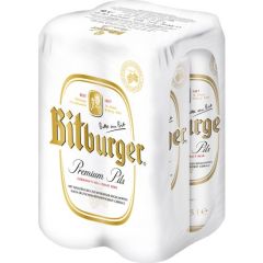 Bitburger Premium Pils / 4-pack cans