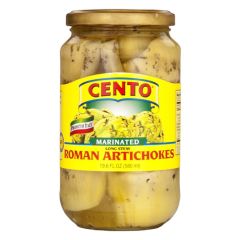Cento Long Stem Roman Artichokes - 19.6 oz Jar