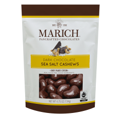 Marich Dark Chocolate & Sea Salt Cashews 4.75 oz