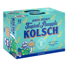 Genesee Brewing Co. Tropical Pineapple Kolsch / 12-pack of 12 oz. cans