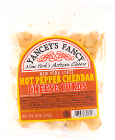 Yancey's Fancy - Hot Pepper Cheese Curds / 8 - 9 oz. piece