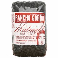 Rancho Gordo - Midnight Black Bean / 16 oz.