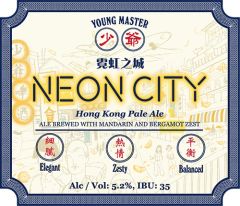 Young Master Brewery 少爺啤酒廠 - Neon City / 4-pack of 11.2 oz. cans