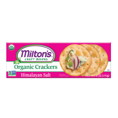 Milton's Organic Himalayan Salt Salt Crackers