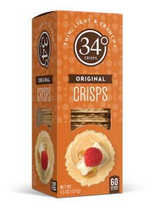 34 Degree Original Crisps - 4.5 oz Box