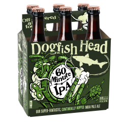 Dogfish Head 60 Minute IPA / 6-pack of 12-oz. bottles