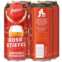 Potosi Brewing Company - Rosa Stiefel / 4-pack of 16 oz. cans