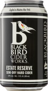 BlackBird Cider Works Estate Reserve - Semi Dry Cider / 4-pack of 12 oz. cans